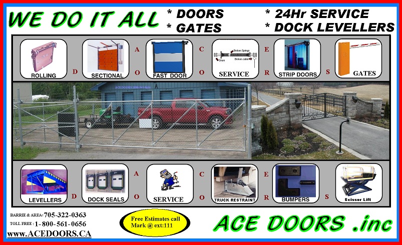 We Do It All sales servive install 24hr. Barrie, On, Canada