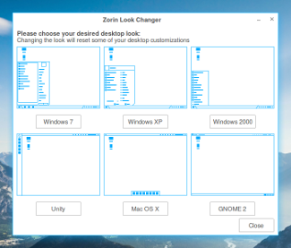 Zorin Look Changer to Windows 7